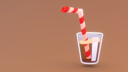 Stylized Iced Coffee