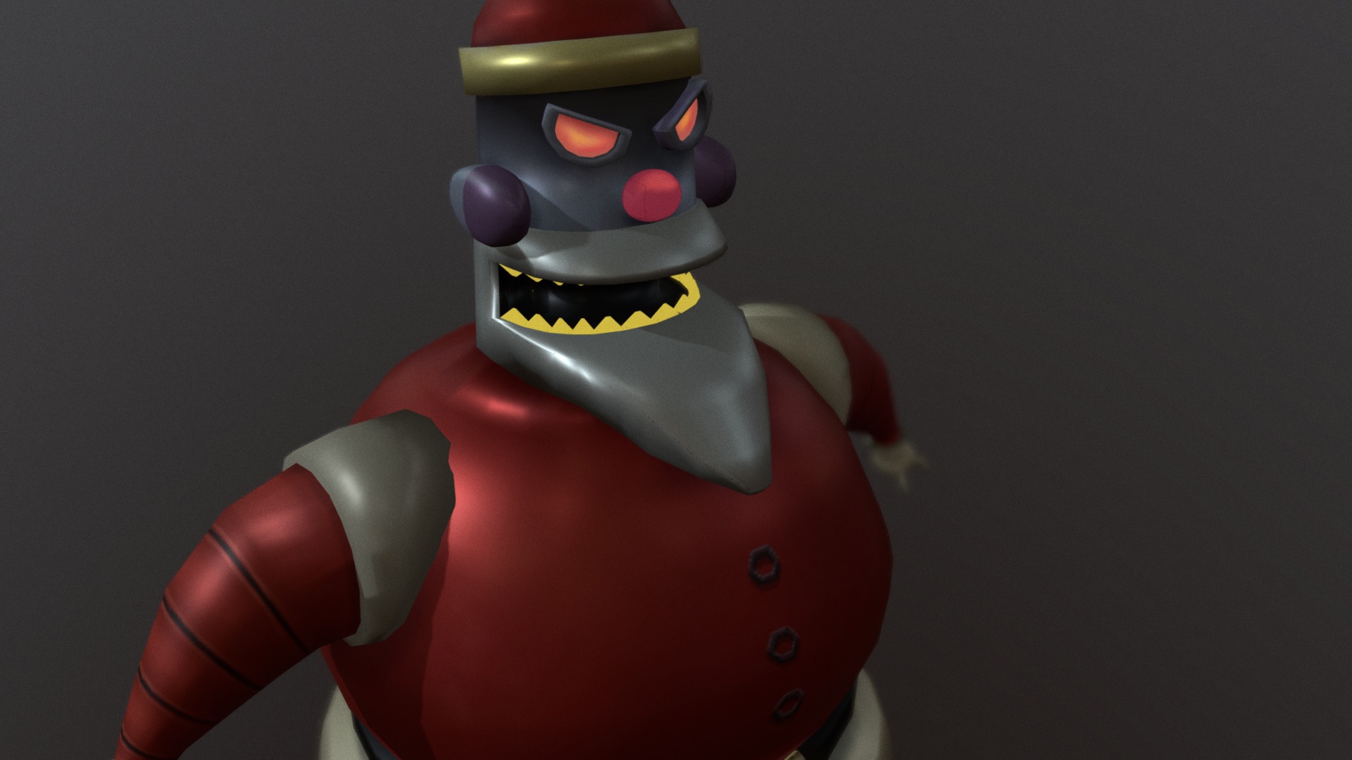 Santa 3d model