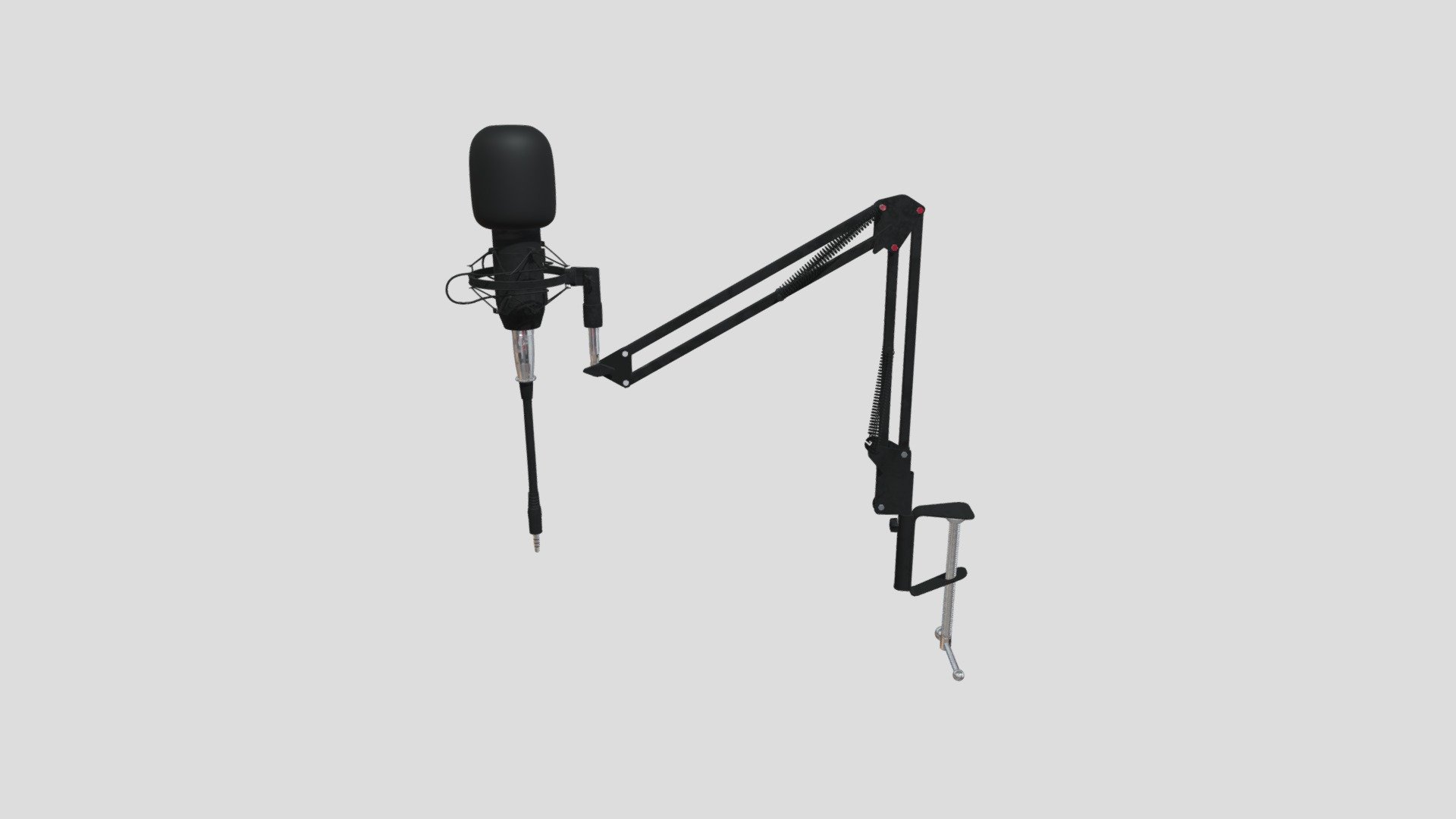 Microphone 3d model