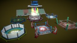 Cartoon Boxing Arena2023