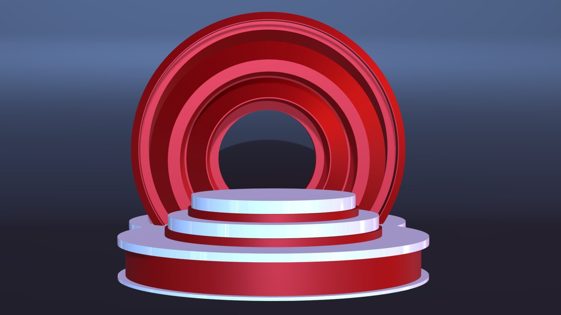 PODIUM ART _NO 2 3d model