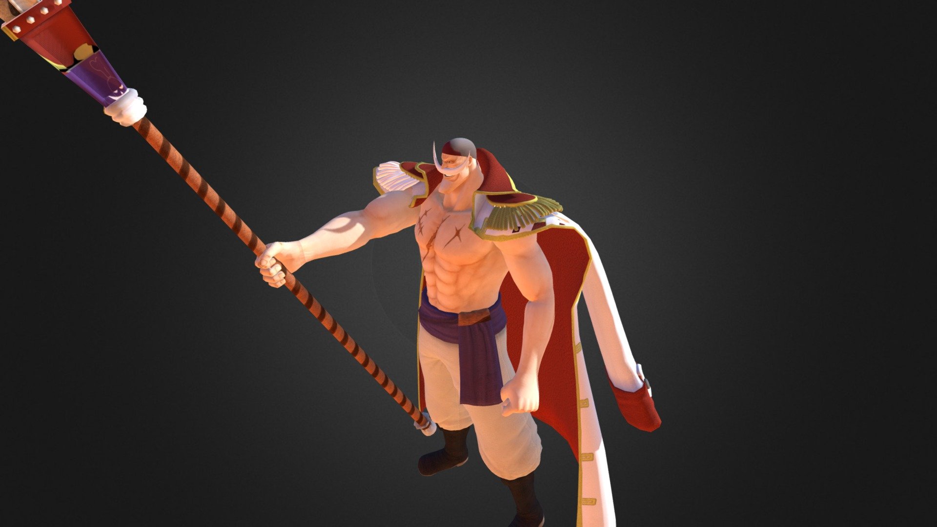 Barba Branca 3d model