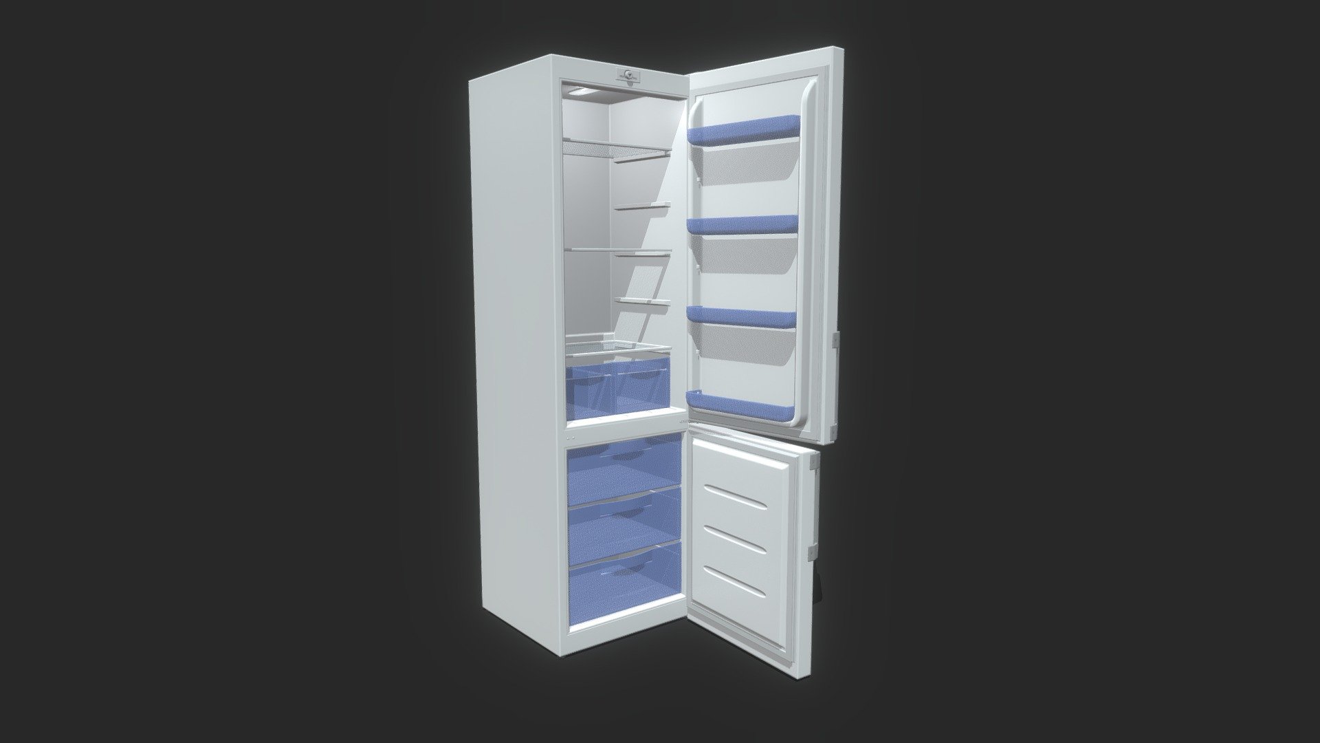 Refrigerator 3d model