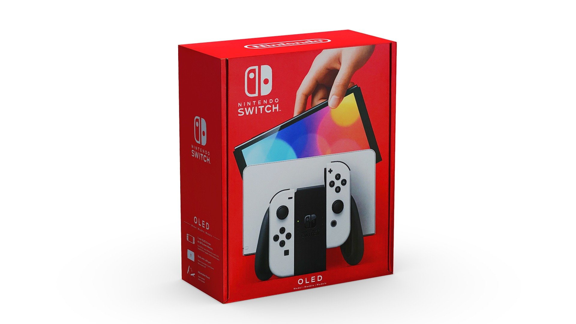 Nintendo Switch OLED Box 3d model