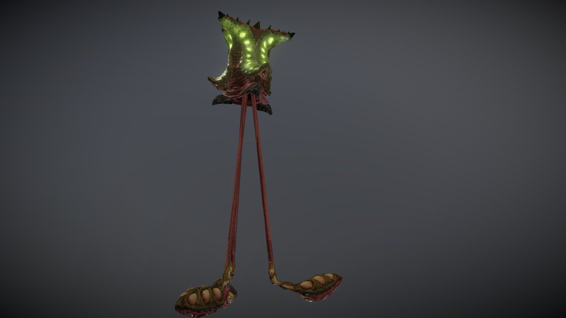 Barnacle (Animated) 3d model