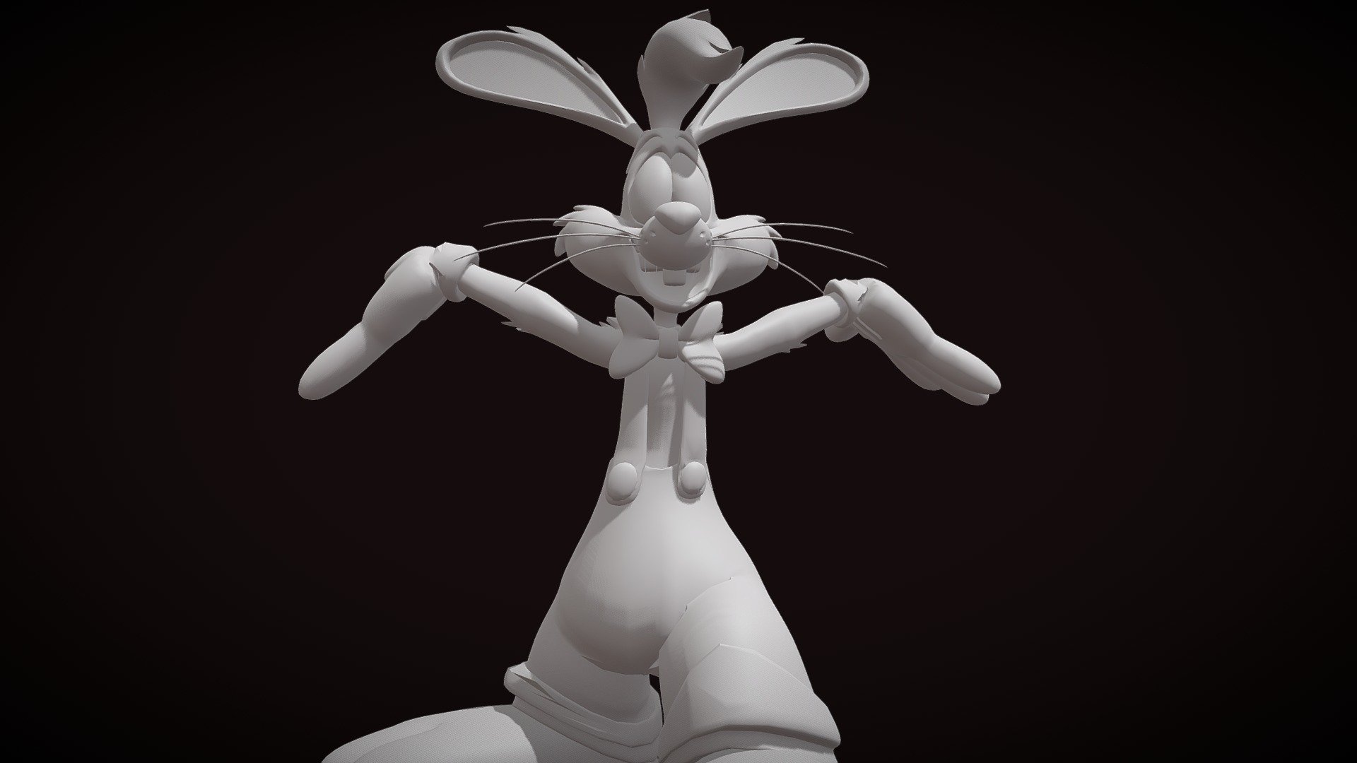 Roger Rabbit 3Dprint Ready 3d model