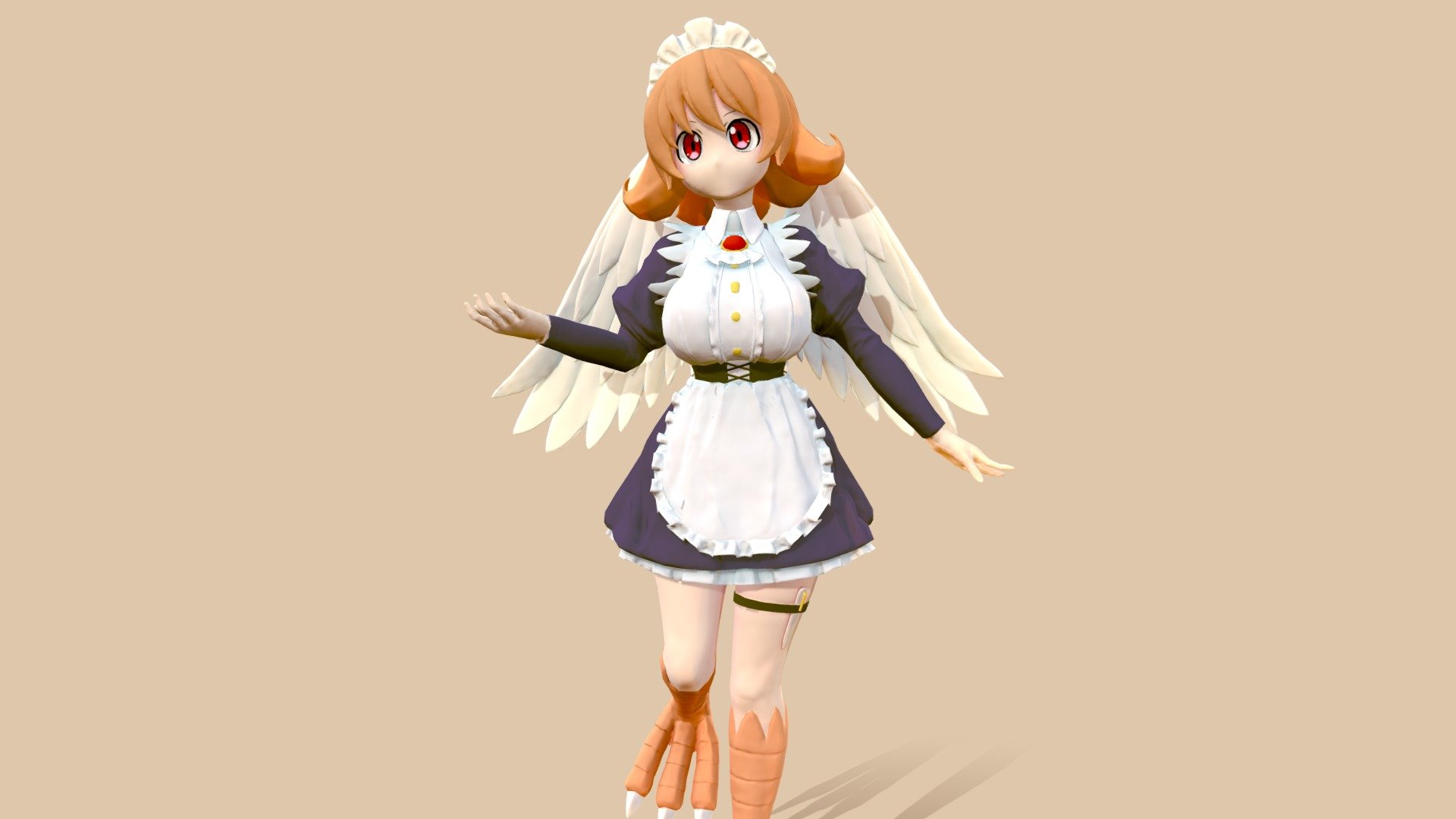 Meidori 3d model