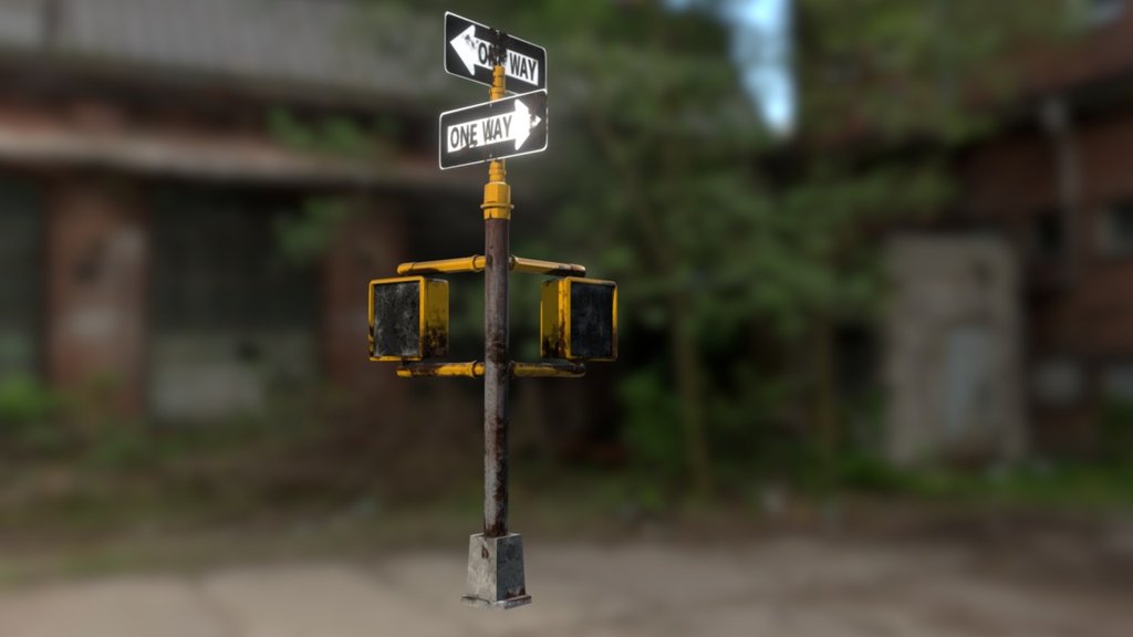 Traffic Light 3d model