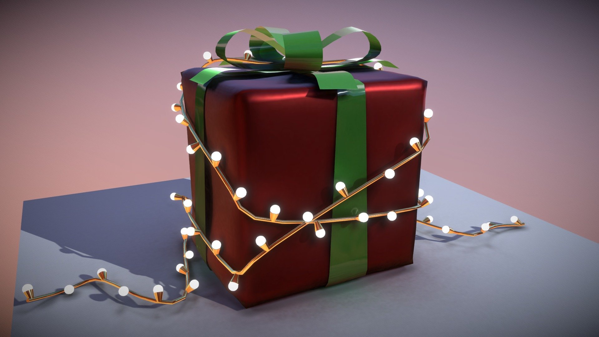 The Gift Box 3d model