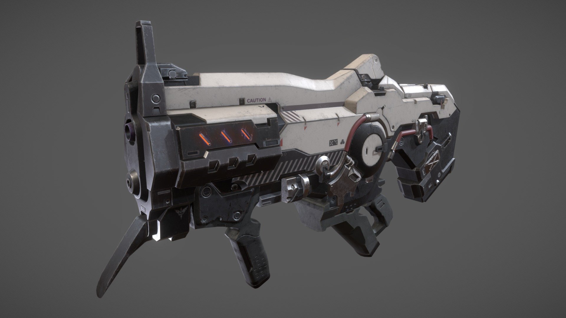 Plasma Rifle 3d model