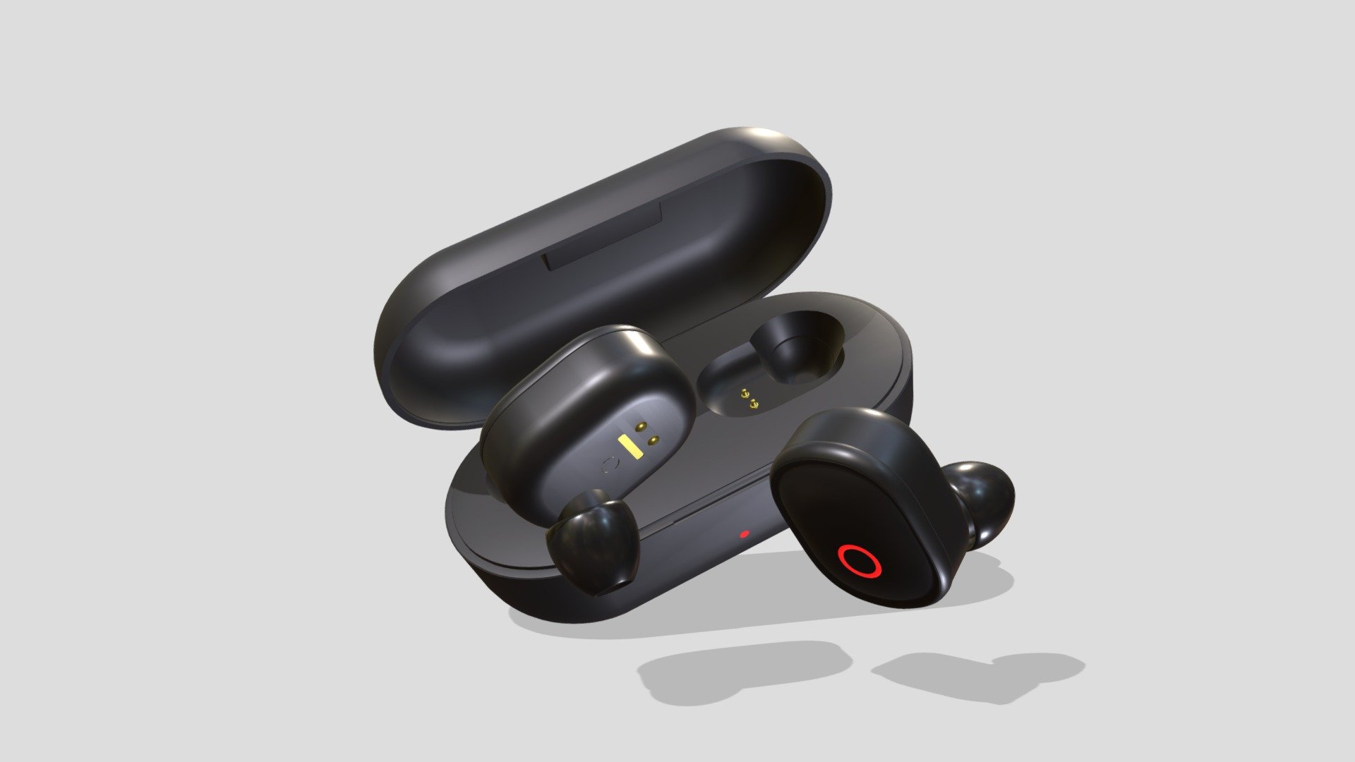 Earphones 3d model