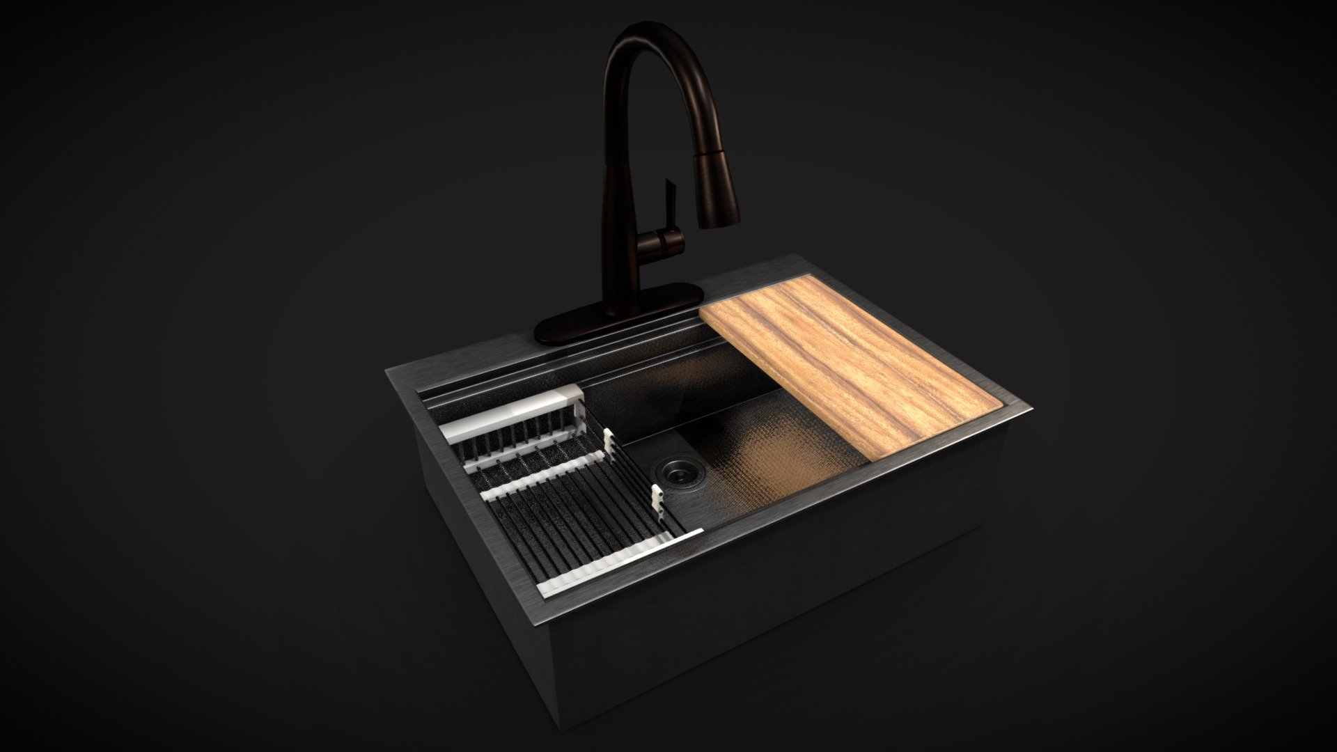 Kitchen Sink 3d model