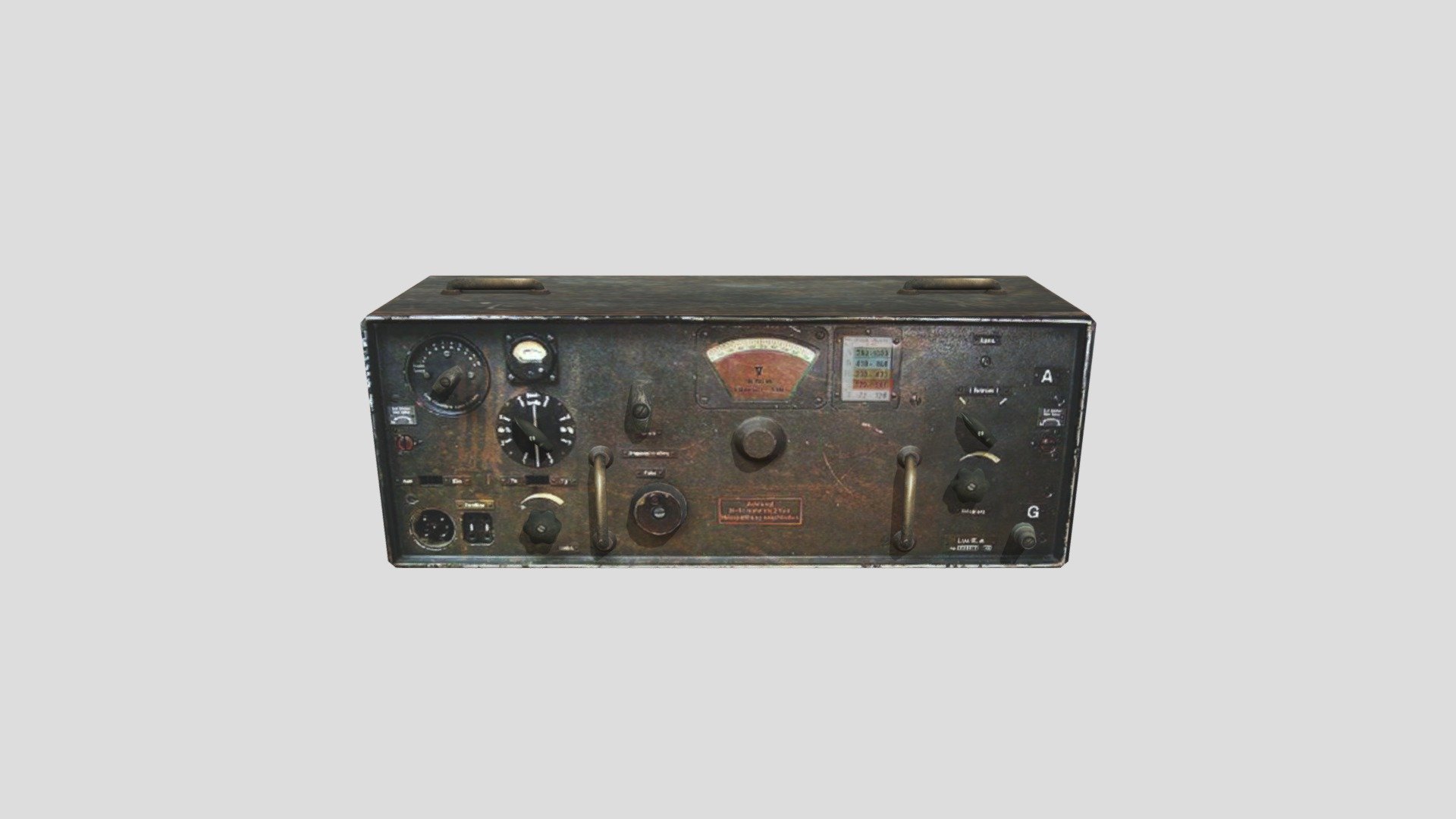 Radio_DE_Comm 3d model