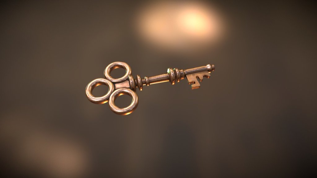 OLD KEY 3d model