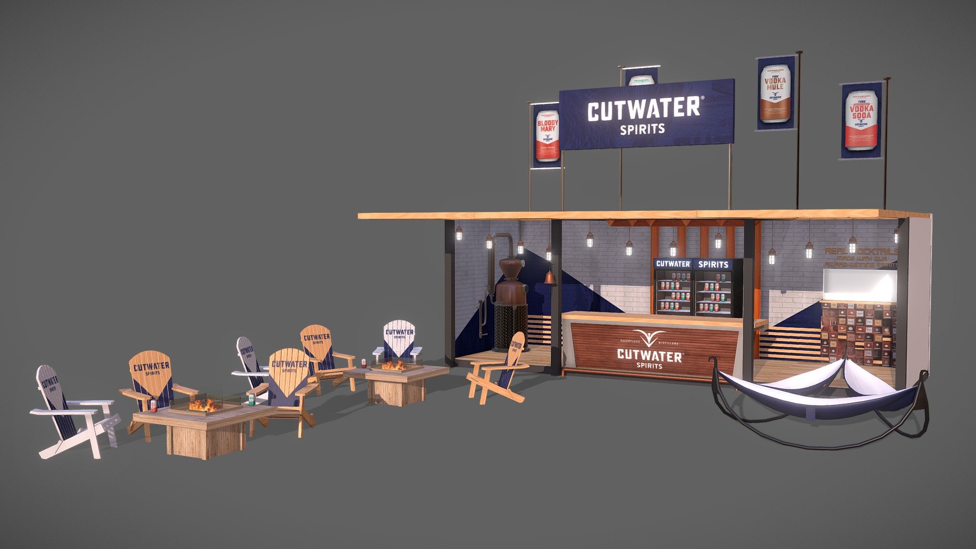 Cutwater Stand 3d model