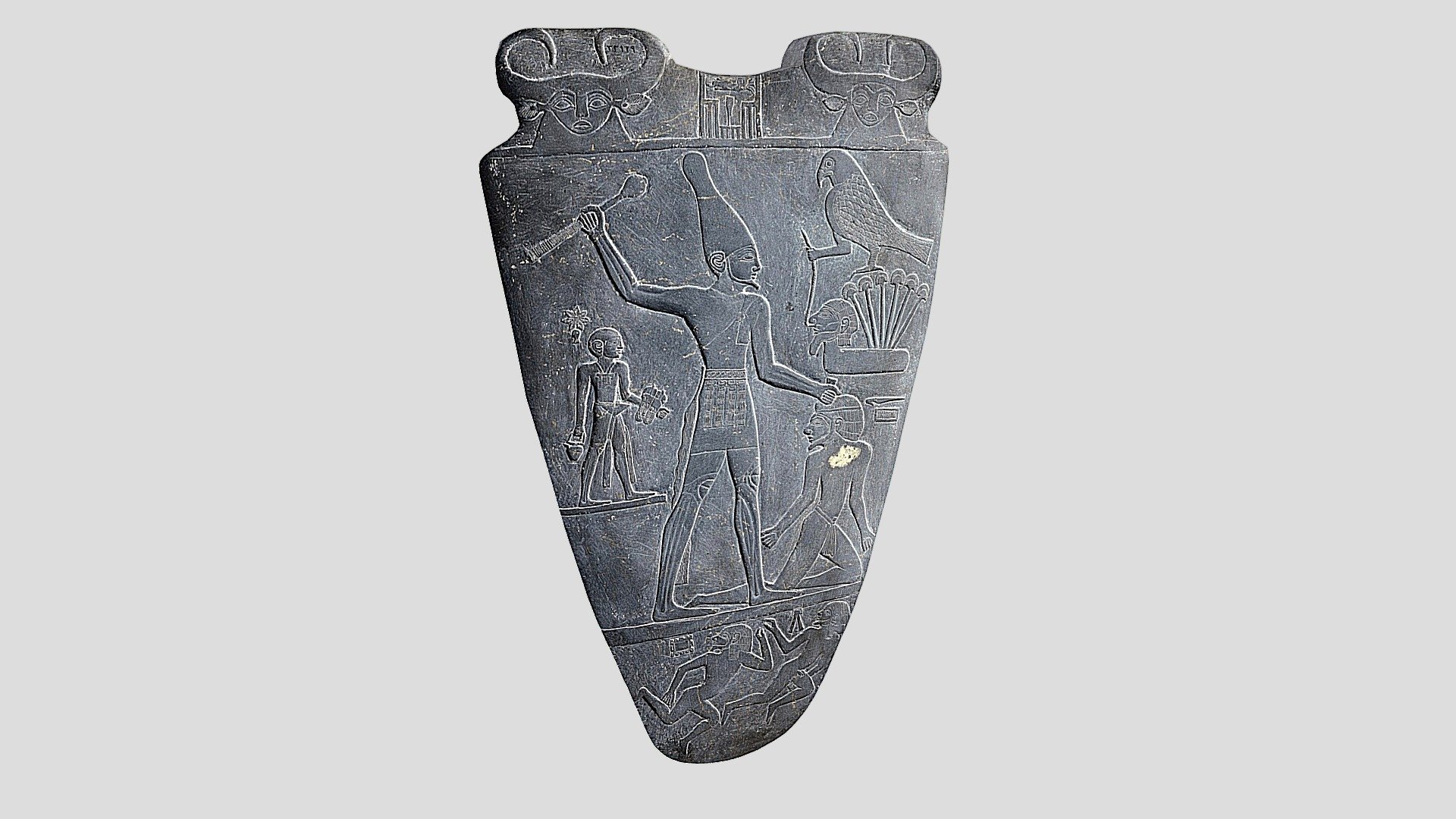 Narmer Palette,ancient egypt,replica 3d model