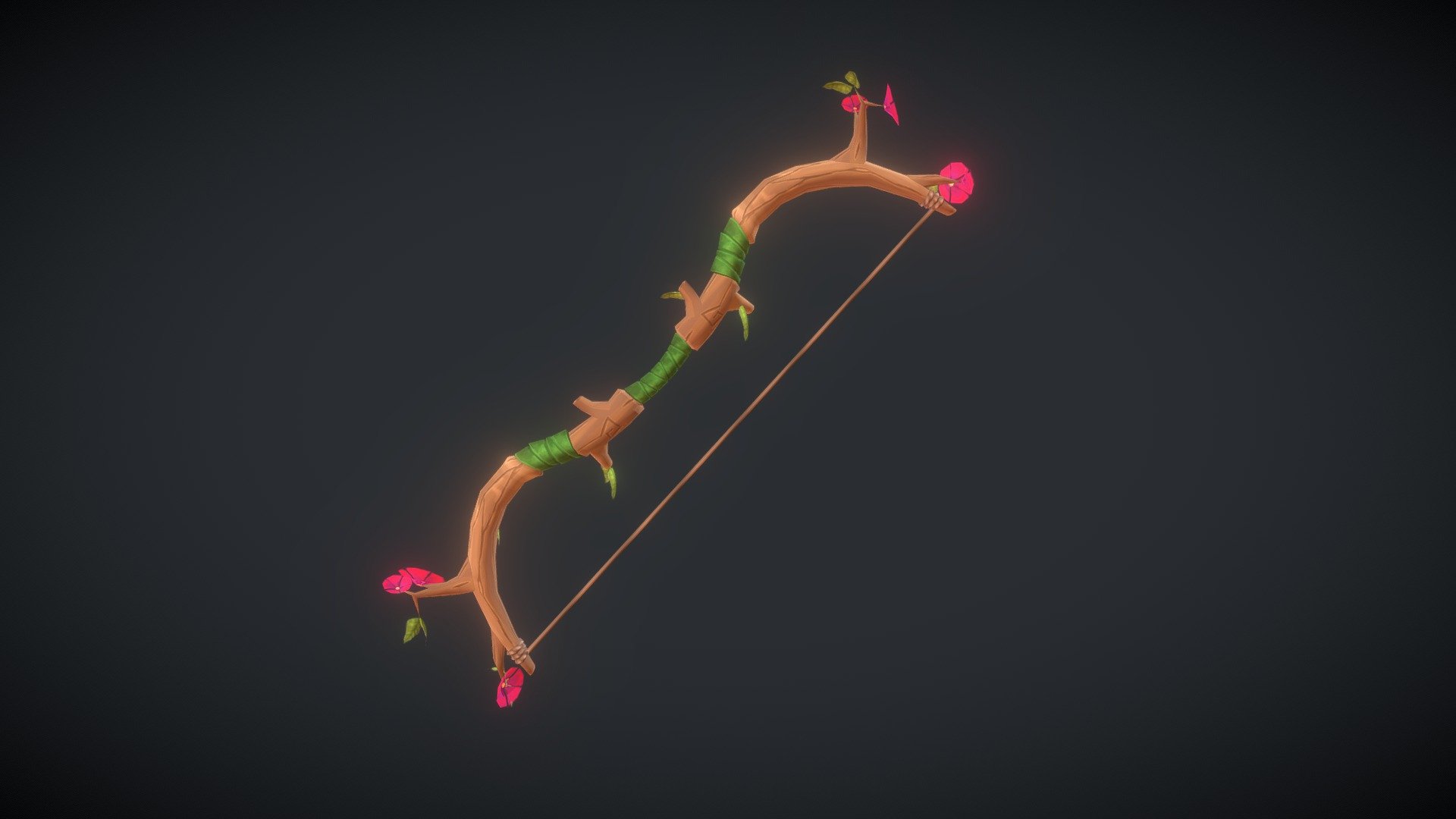 Legendary Nature Bow 3d model