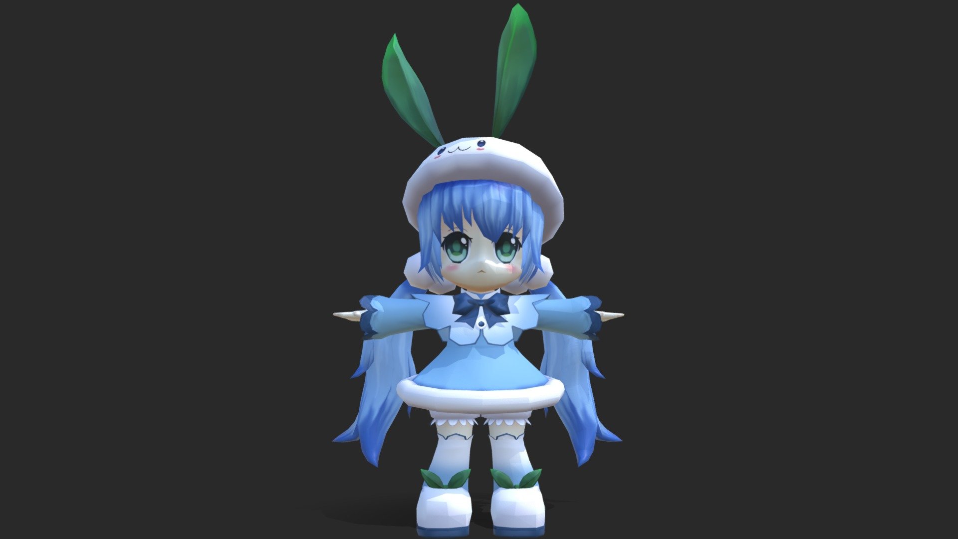 Snow Lu Lu 3d model