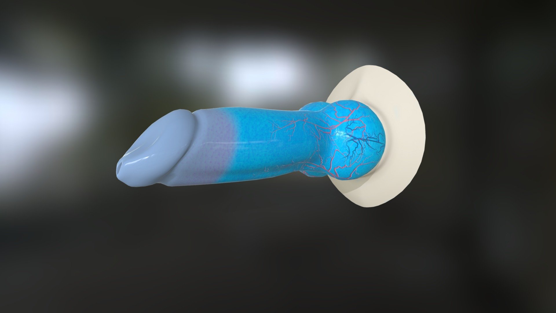 Furry Fox Penis 3d model