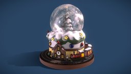 Christmas snowglobe