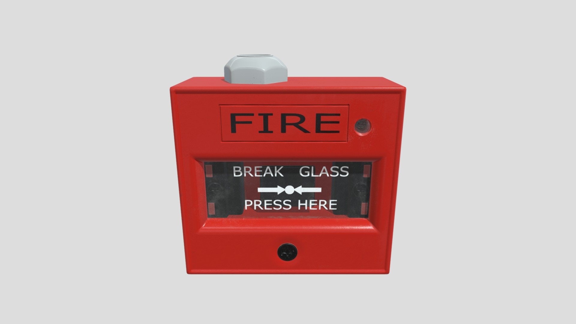 fire alarm box 41 AM218 Archmodel 3d model