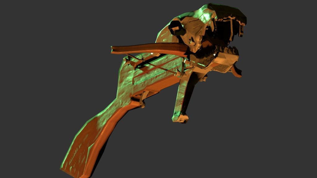 Fang Repeater 3d model