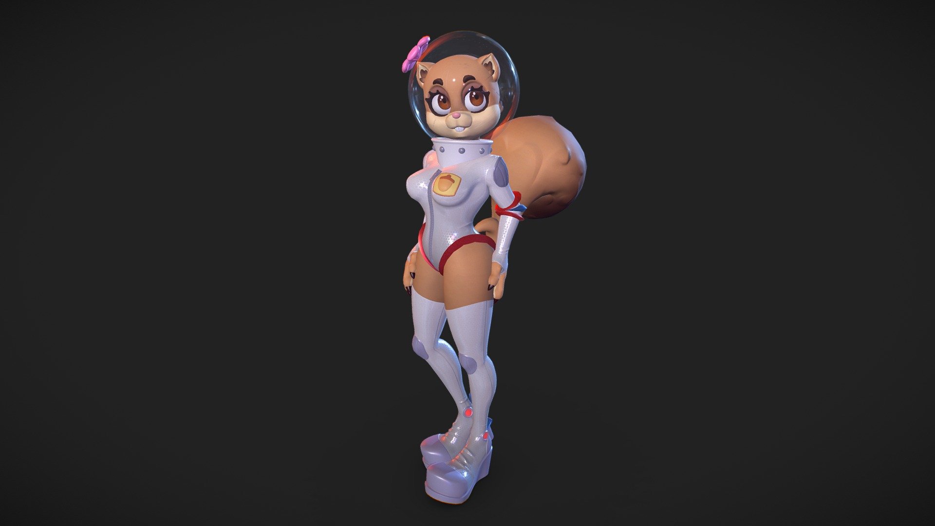 Sandy Cheeks 3d model