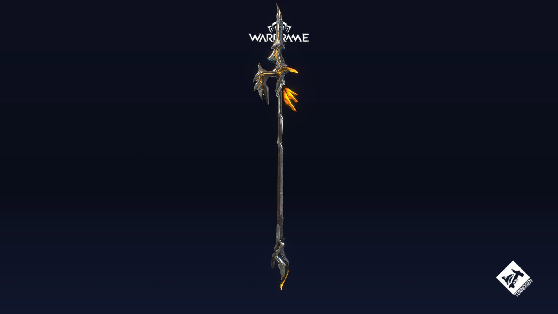 Drakaina Polearm skin 3d model