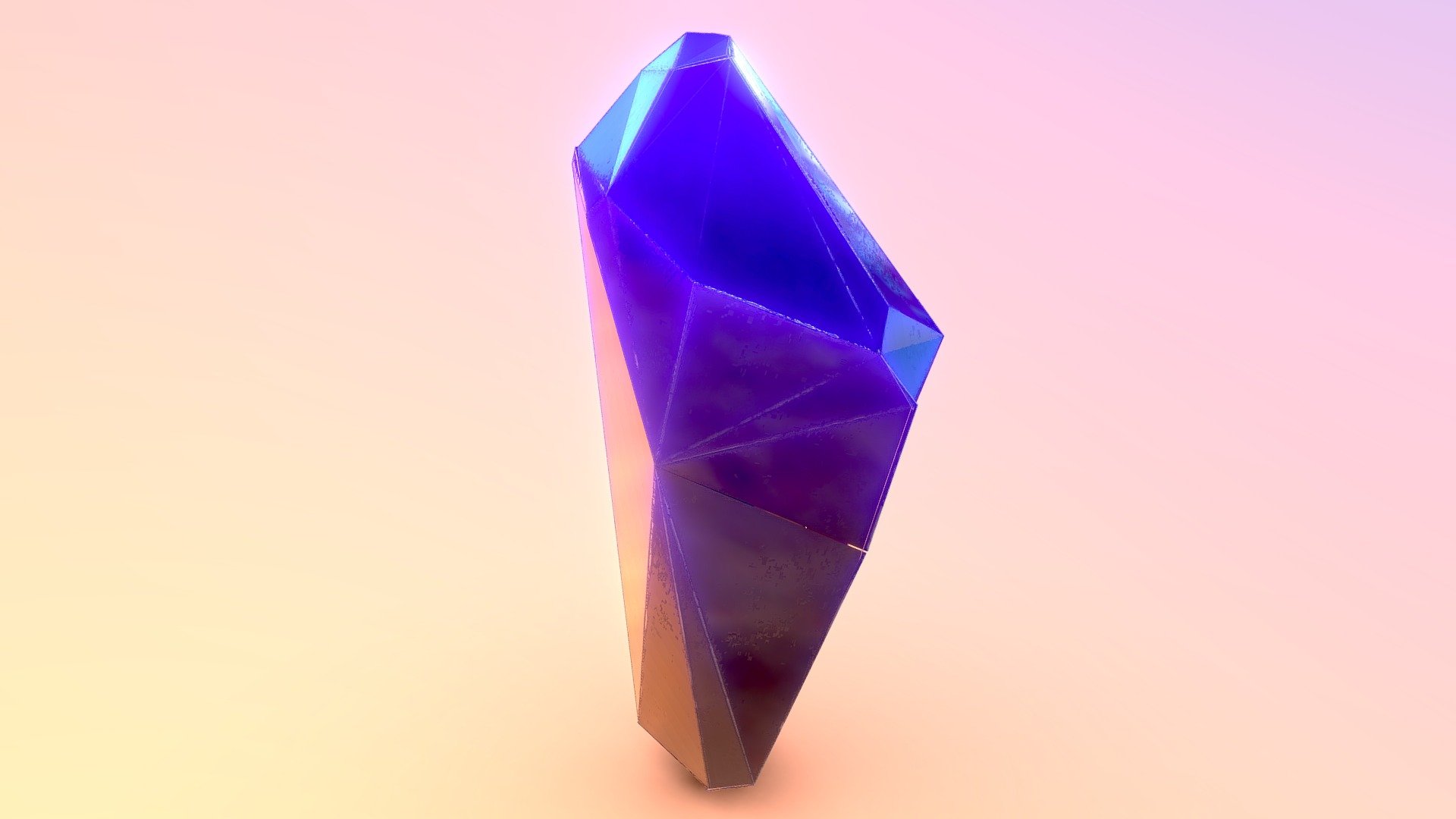 Crystal 3d model