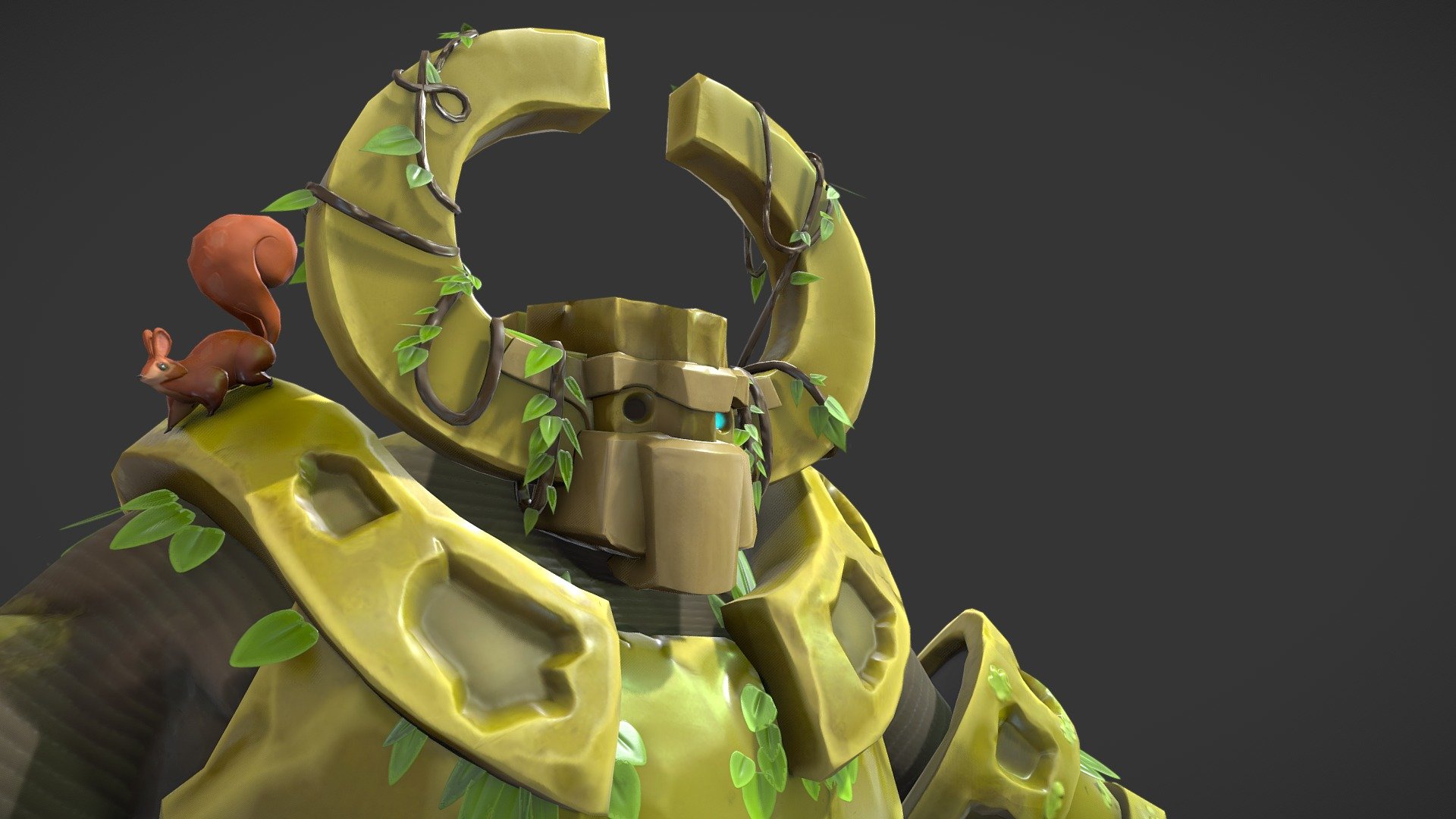 Rock Golem 3d model