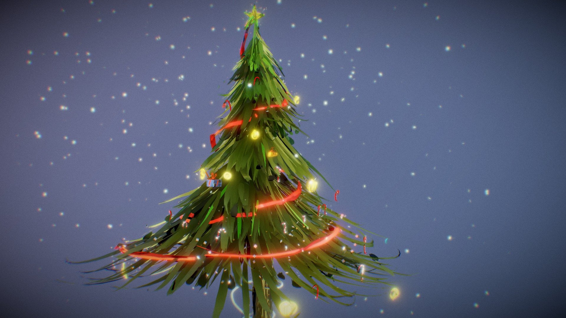 christmas tree 3d model