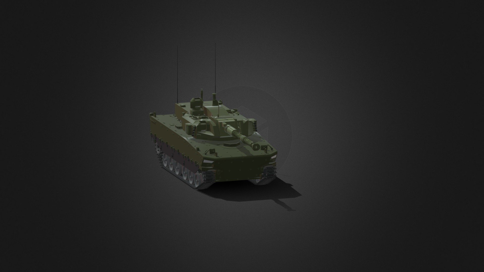 Kaplan MT (Harimau) 3d model