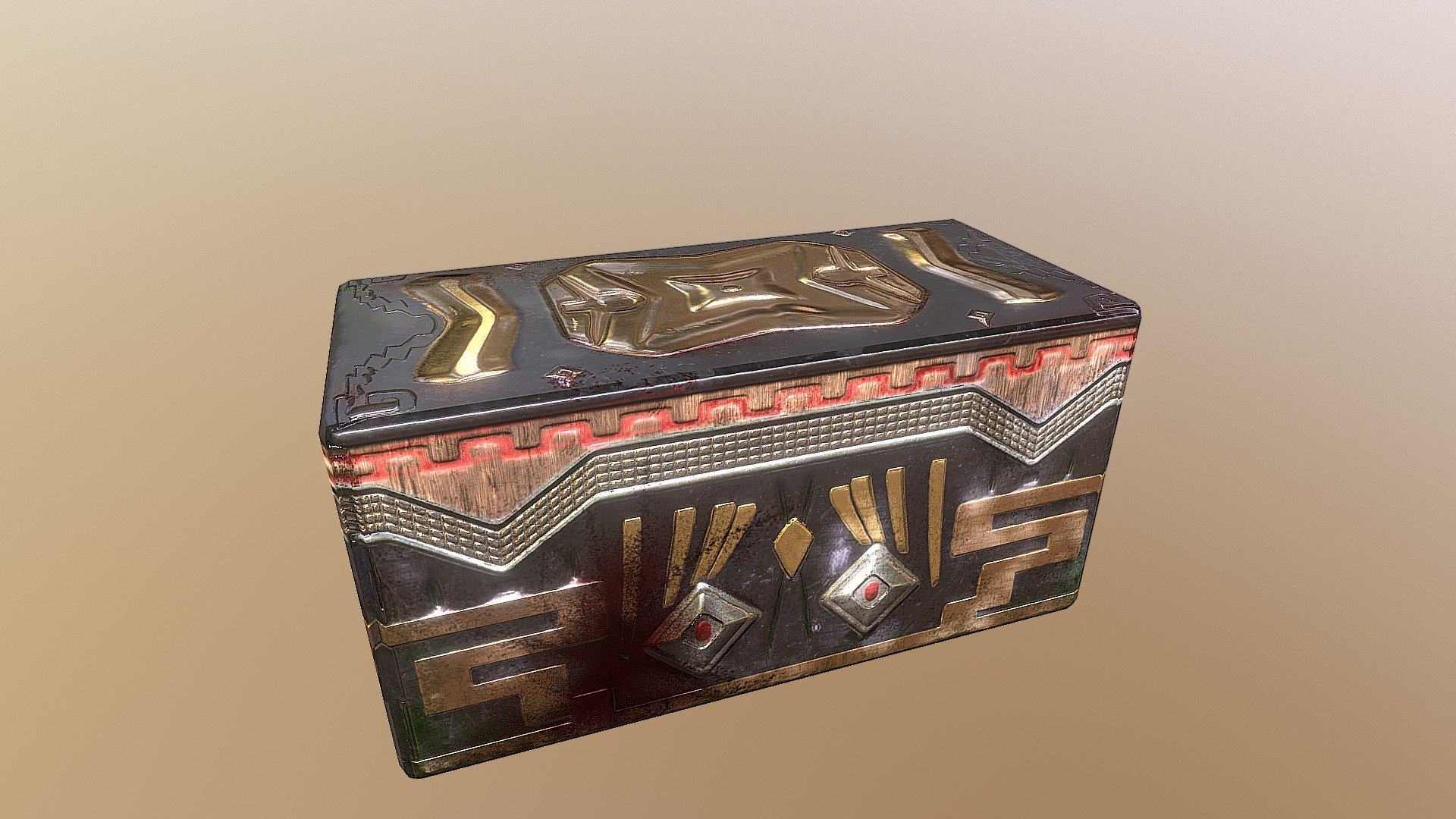 Dead Mans Chest 3d model