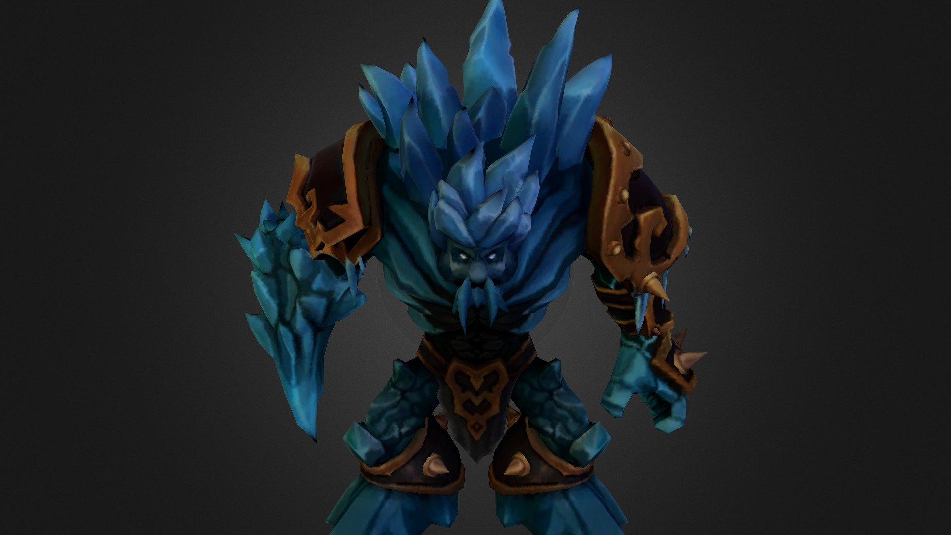 Glacial Malphite 3d model