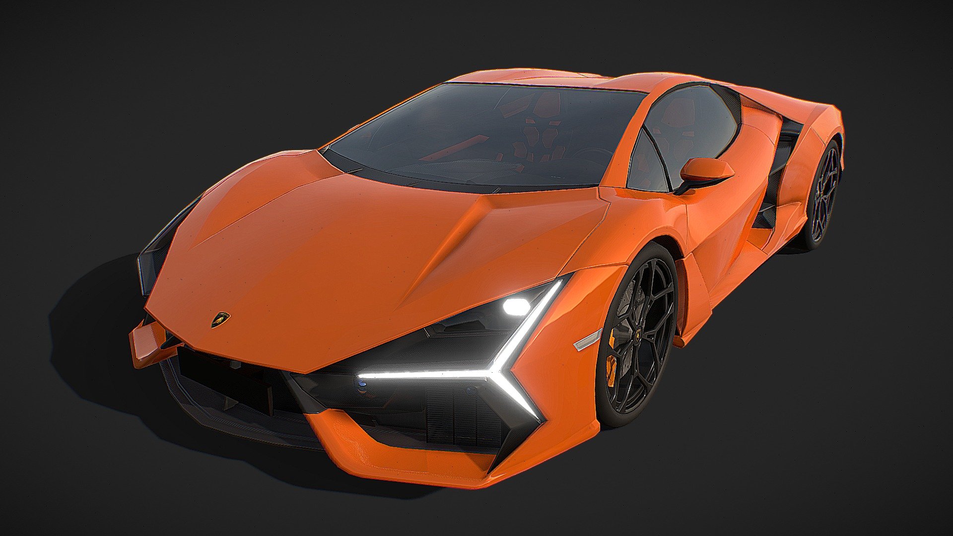 Free Lamborghini Revuelto 3d model