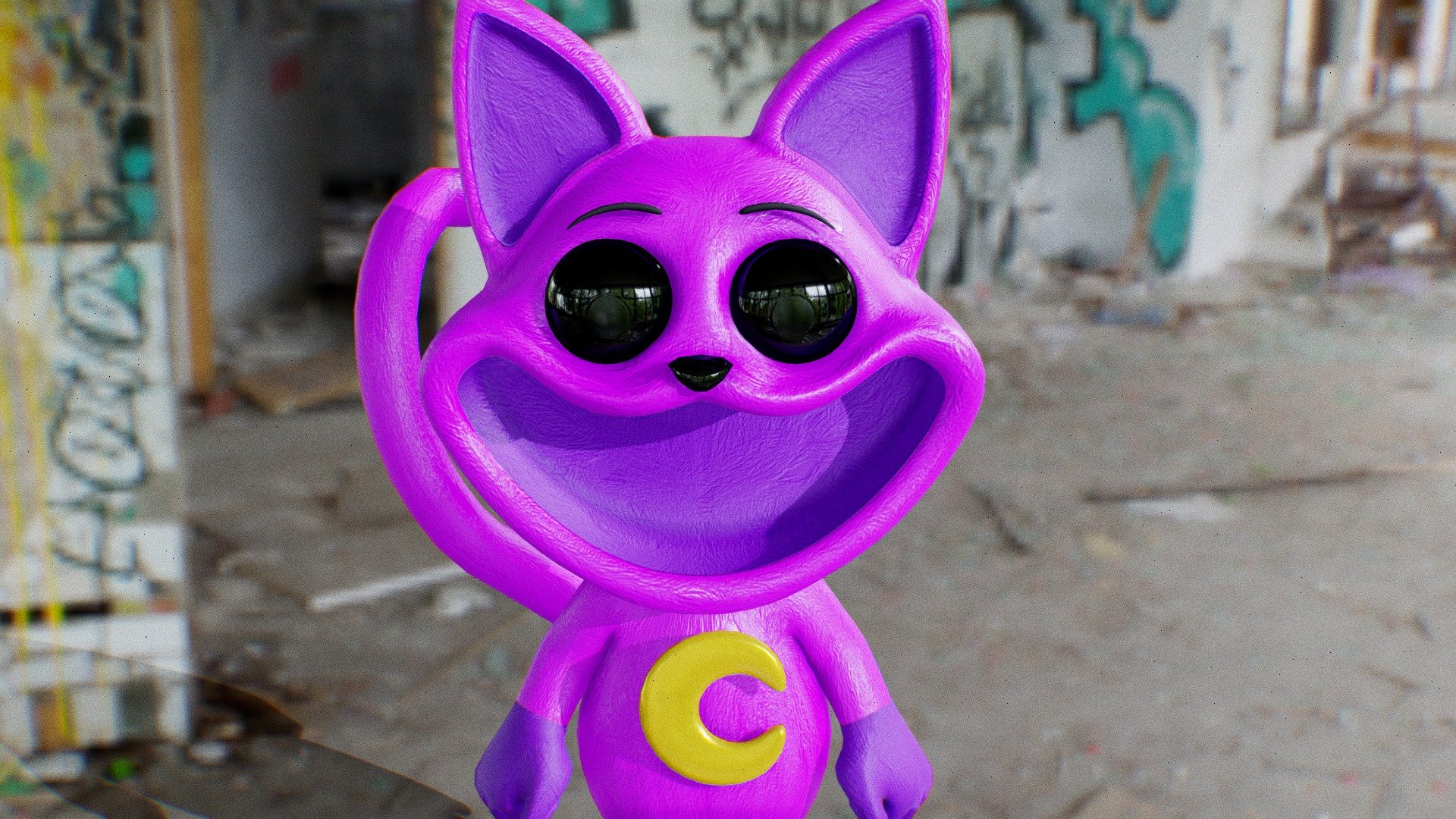 Catnap Poppy Playtime 3 3d model