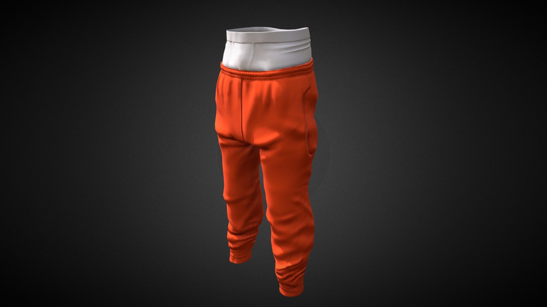 Pants and Underwear 3d model