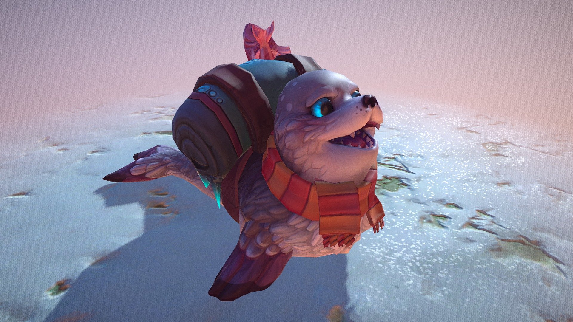 Serac the Seal (2018) 3d model