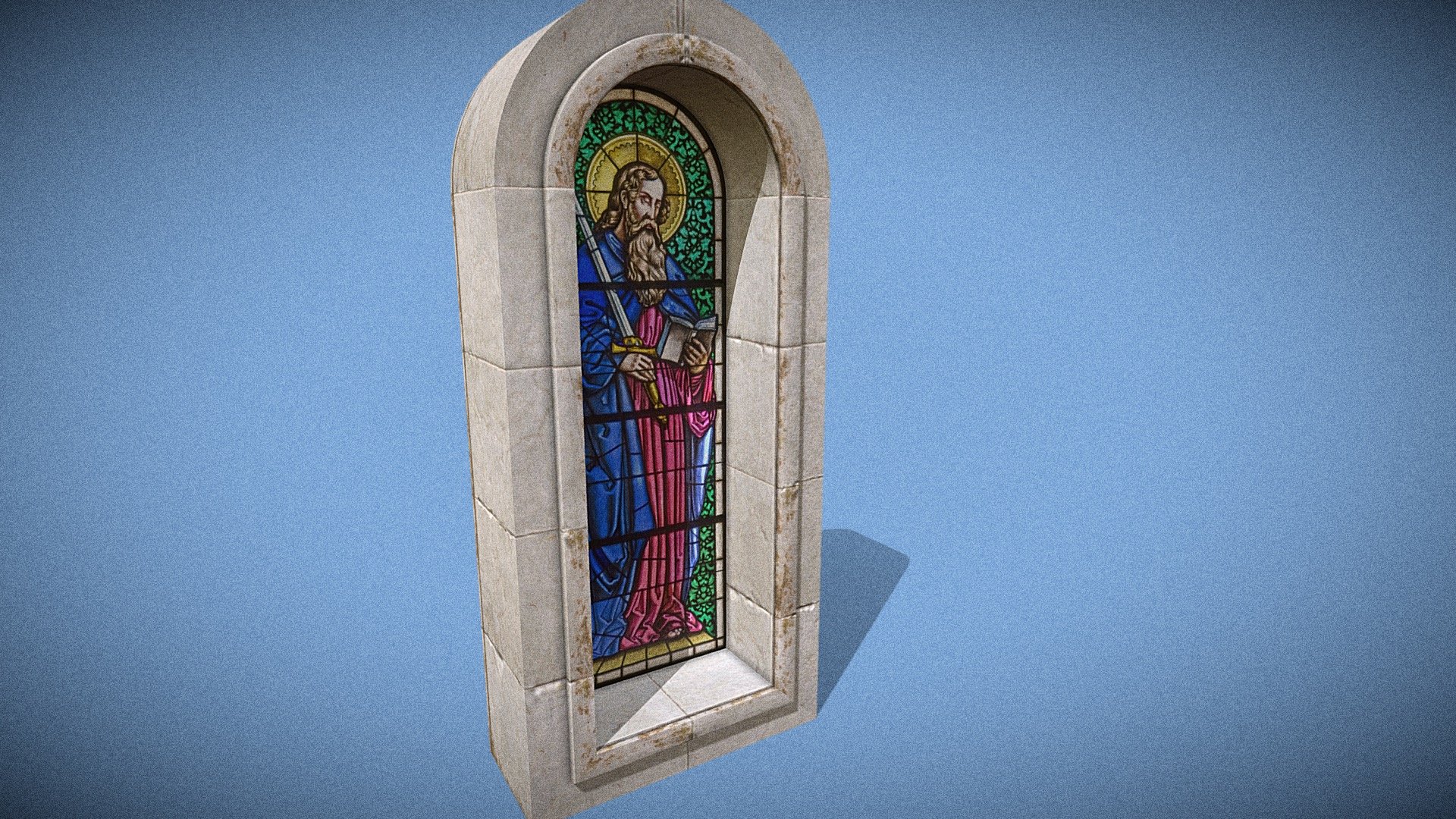 Churchs  window 3d model