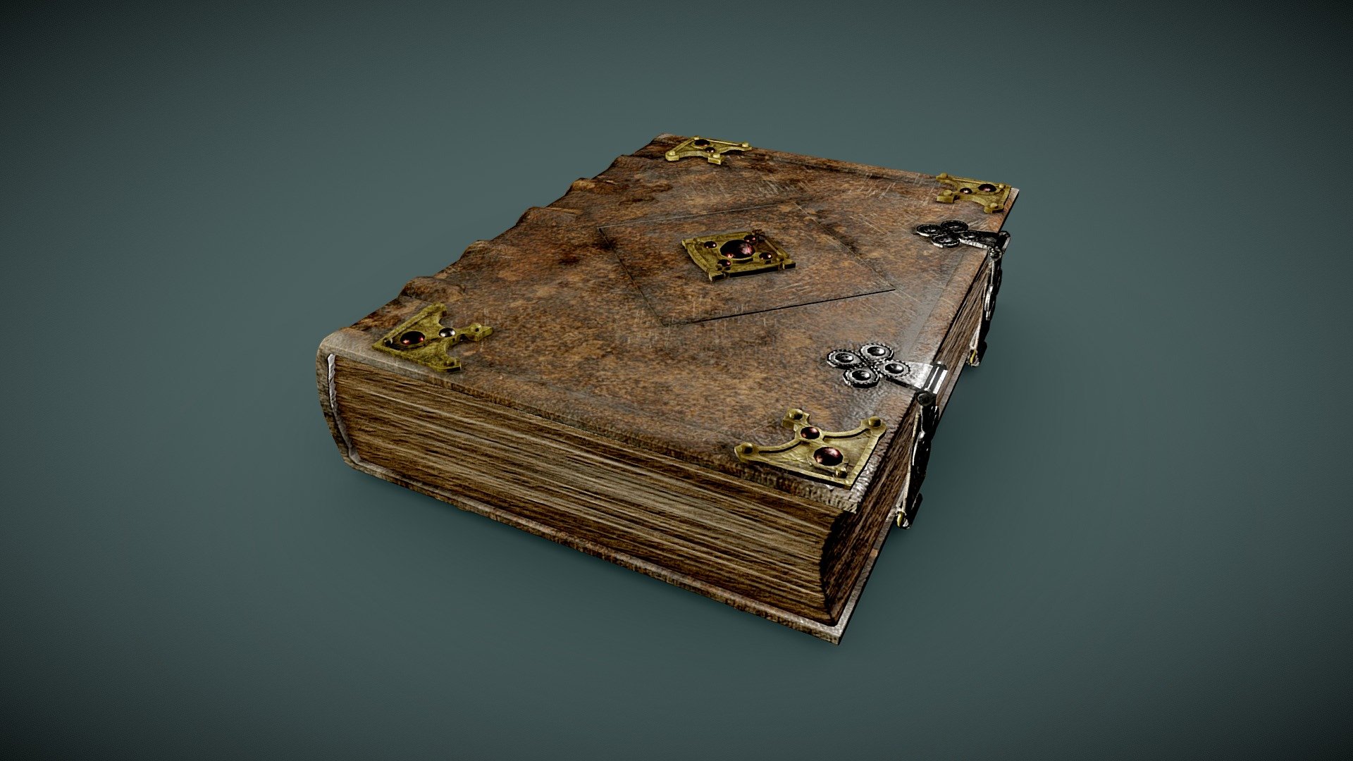 Book_of_Magic_Spells_and_Potions 3d model