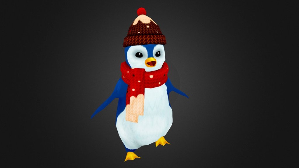 Penguin 3d model