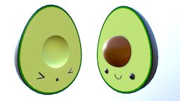 Avocado Couple Toon