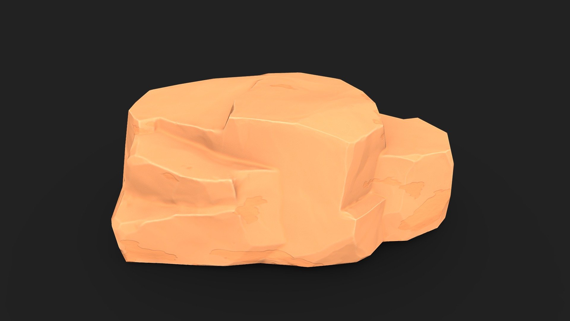 Rock | Sandstone | Desert 3d model