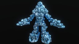 UE4 rig and Texture, Ice Element