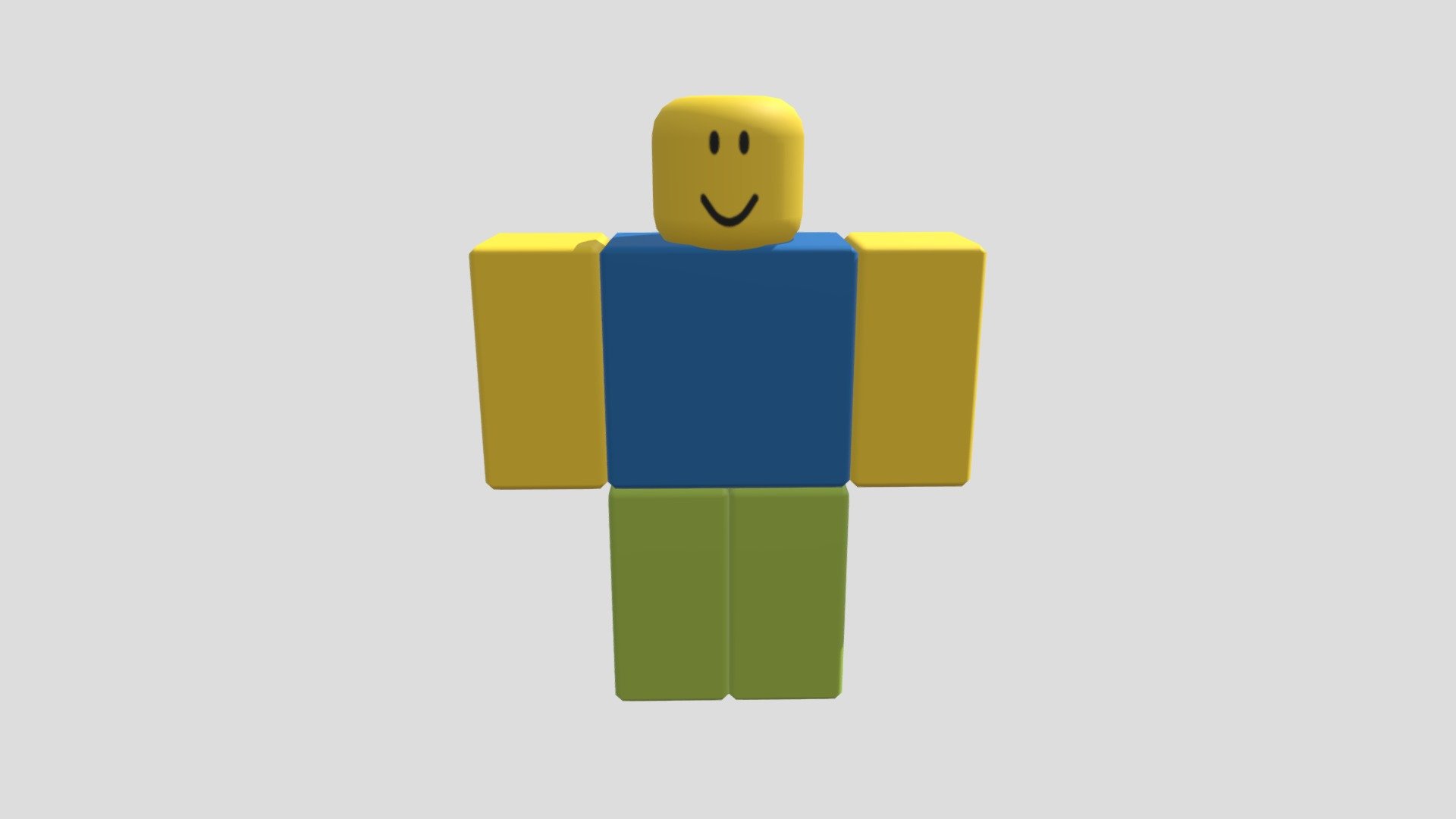 Roblox-Noob 3d model