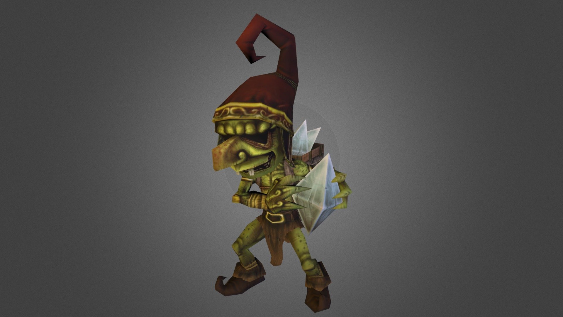 Gnome 3d model