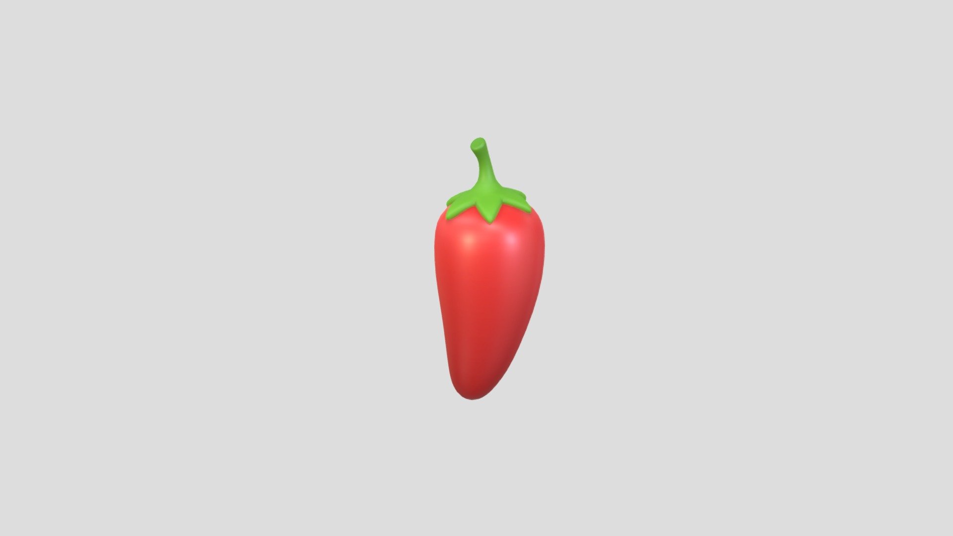 Chili 3d model