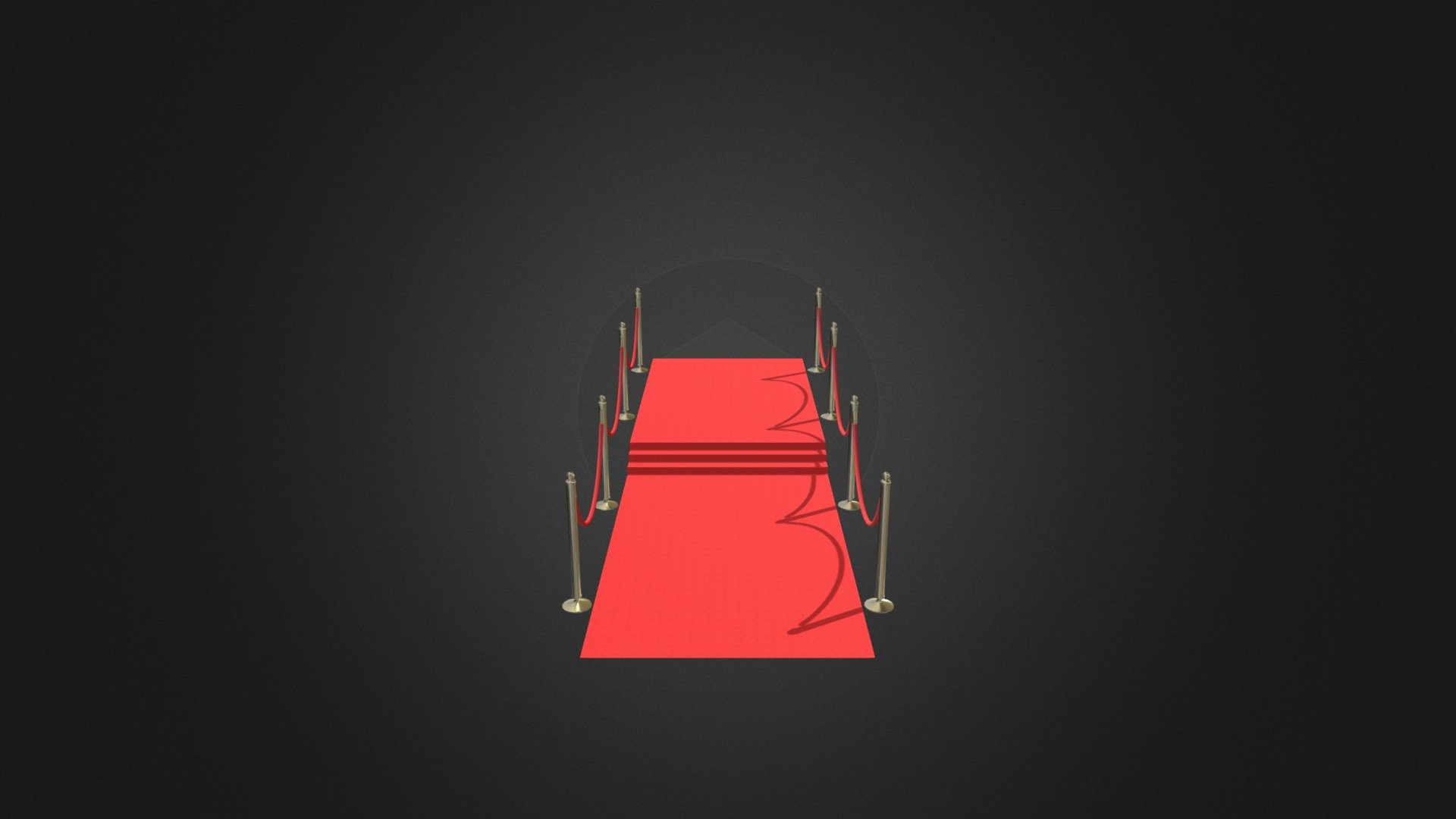 Red Carpet 3d model