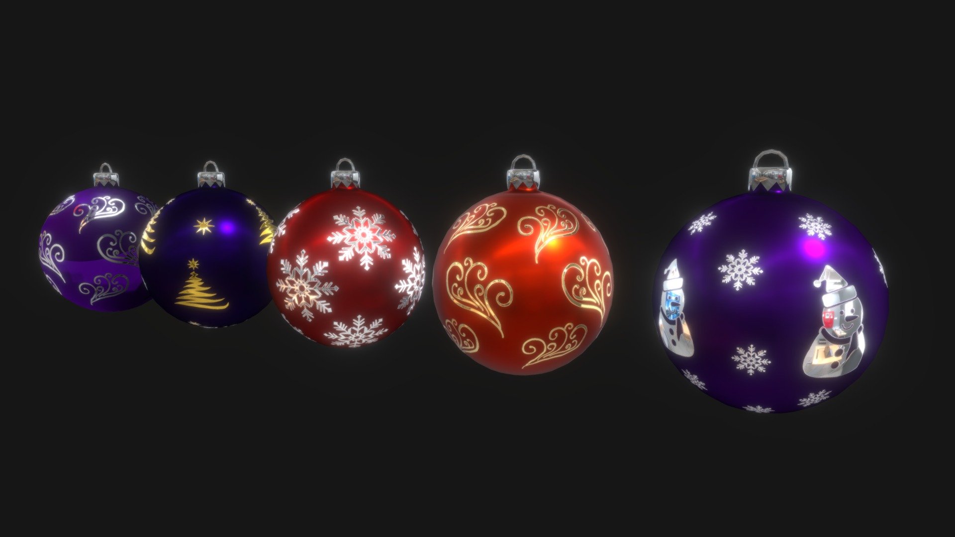 Christmas Bauble 3d model