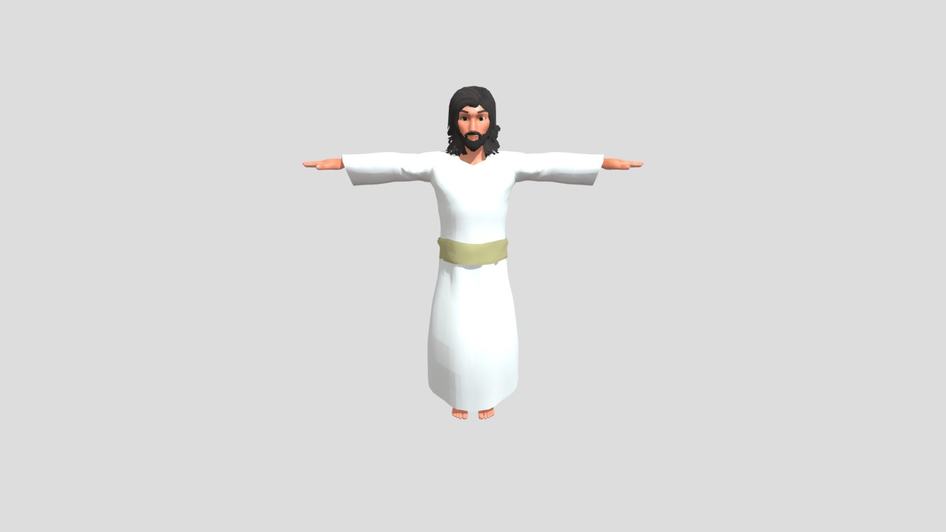 Jesus 3d model